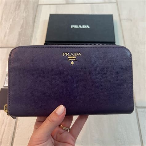 prada portafoglio portamon wallet|Authentic Prada .